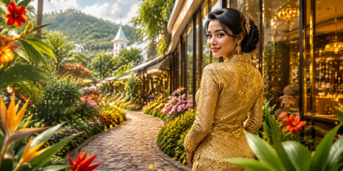 Platform hiburan kasino Malaysia cp204a suasana tradisional kebaya