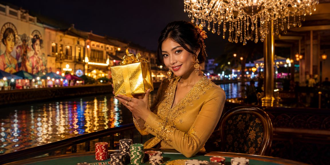 Hiburan kasino bergaya kebaya Penang
